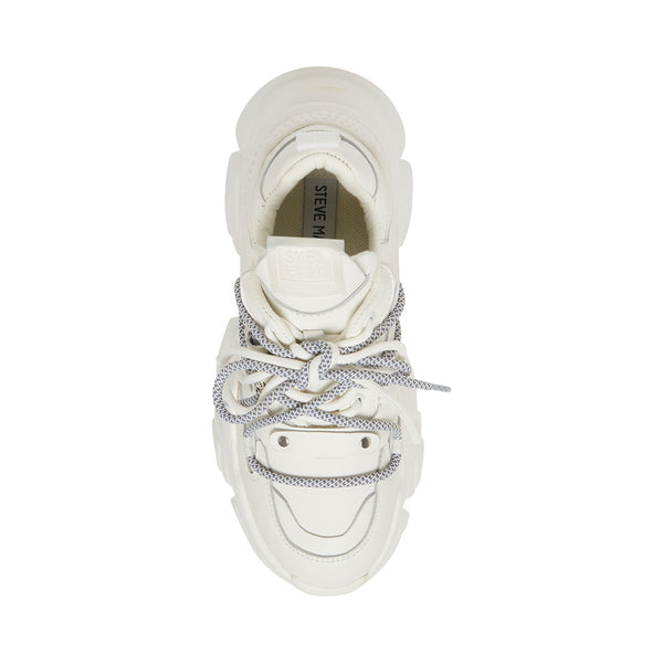 TROYY WHITE LEATHER - Women's Shoes - Steve Madden Canada