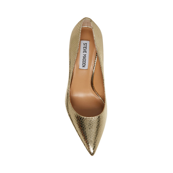 EVELYN GOLD EXOTIC - Shoes - Steve Madden Canada