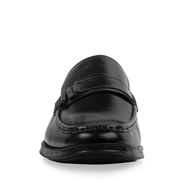 JARNO BLACK LEATHER - Shoes - Steve Madden Canada