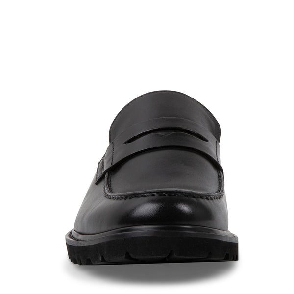 KAYVONN BLACK LEATHER - Shoes - Steve Madden Canada
