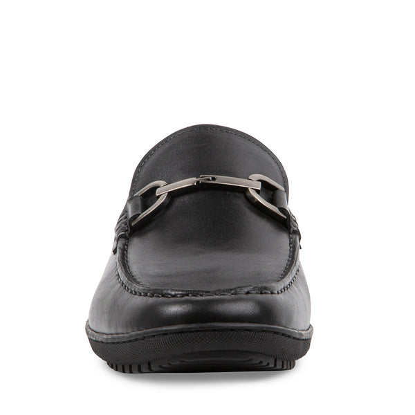 KOWAN Black Leather Men's Casual Shoes | Men's Designer Shoes – Steve ...
