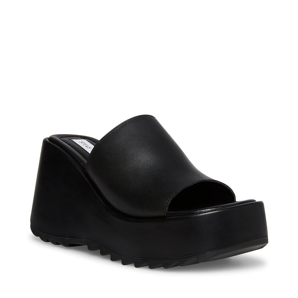 PEPE30 BLACK LEATHER - Shoes - Steve Madden Canada