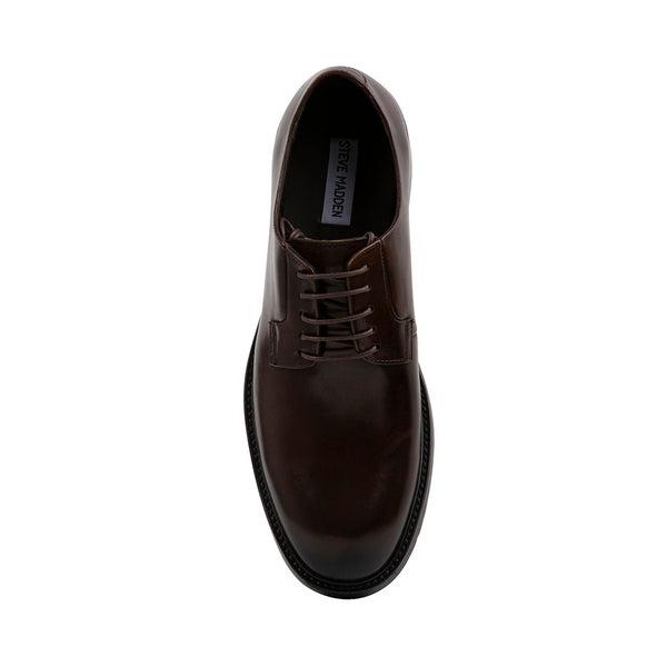 TENNET BROWN LEATHER - Shoes - Steve Madden Canada