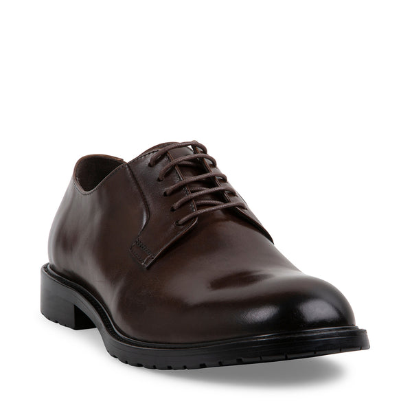 TENNET BROWN LEATHER - Shoes - Steve Madden Canada