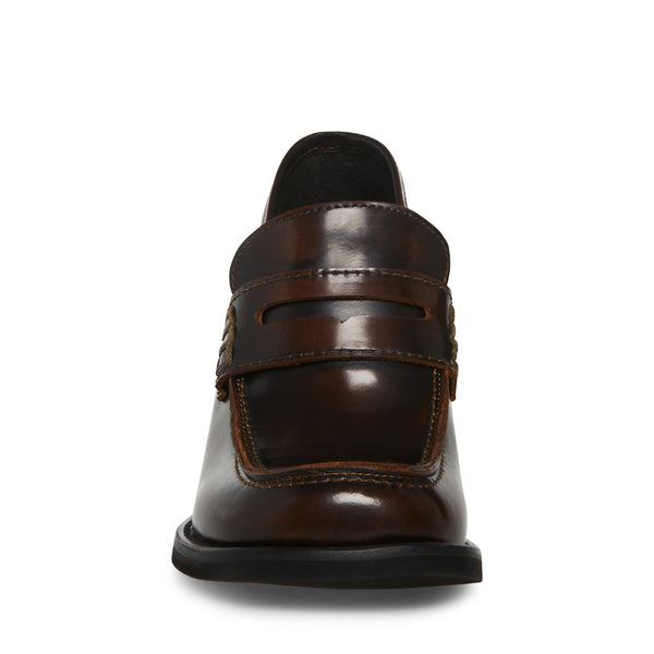 UNIVERSE BROWN LEATHER - Shoes - Steve Madden Canada