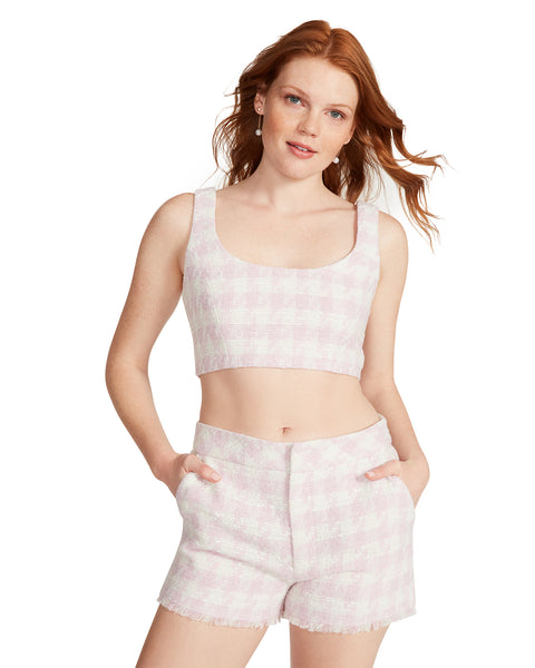 LAYLA TOP PINK - Clothing - Steve Madden Canada