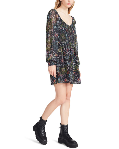 COLOR ME LUCKY DRESS BLACK - Clothing - Steve Madden Canada