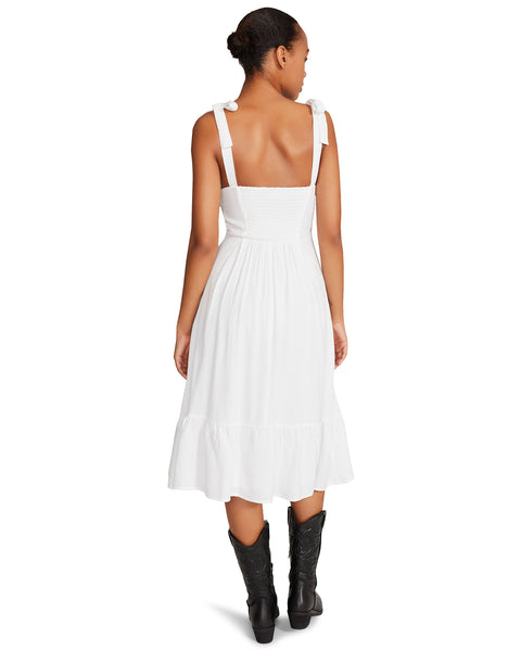 SOPHIA ROSE DRESS WHITE - Clothing - Steve Madden Canada