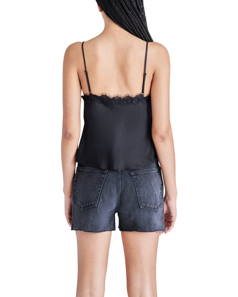 ASHER TOP BLACK - Clothing - Steve Madden Canada