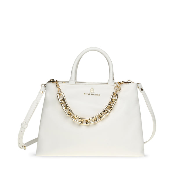 BMESA-L White Shoulder Bags | Women's Designer Handbags – Steve Madden ...