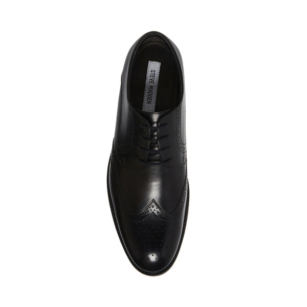 HOXTON BLACK LEATHER - Shoes - Steve Madden Canada