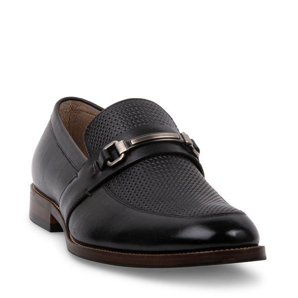 ABBOTT BLACK LEATHER - Shoes - Steve Madden Canada