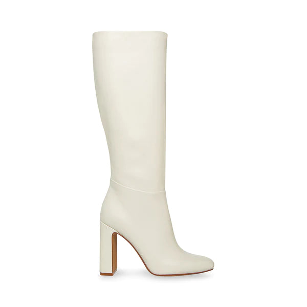 ALLYYY WHITE LEATHER - Shoes - Steve Madden Canada