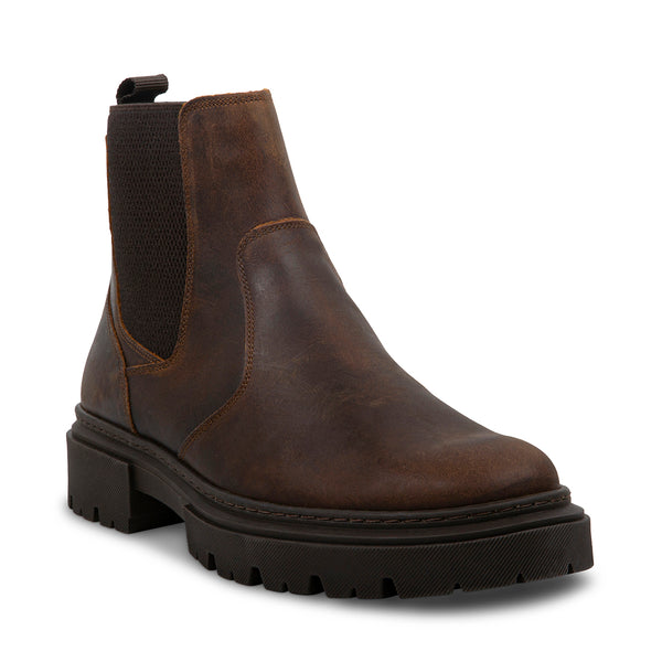 BABAK BROWN LEATHER - Shoes - Steve Madden Canada