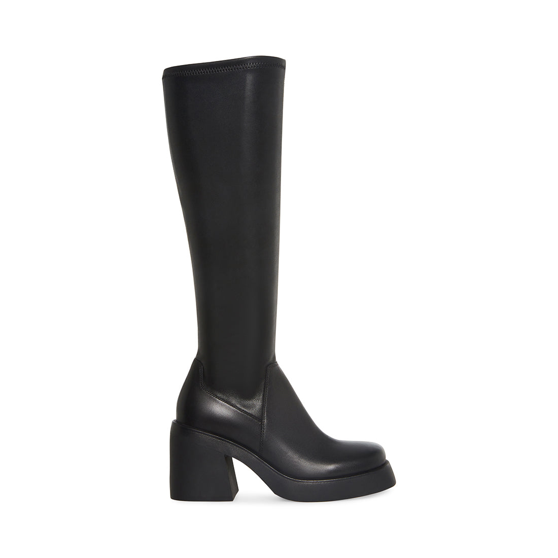BAILY Black Knee High Boots | Women's Designer Boots – Steve Madden Canada