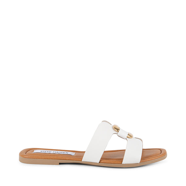 COMPOSURE WHITE LEATHER - Shoes - Steve Madden Canada