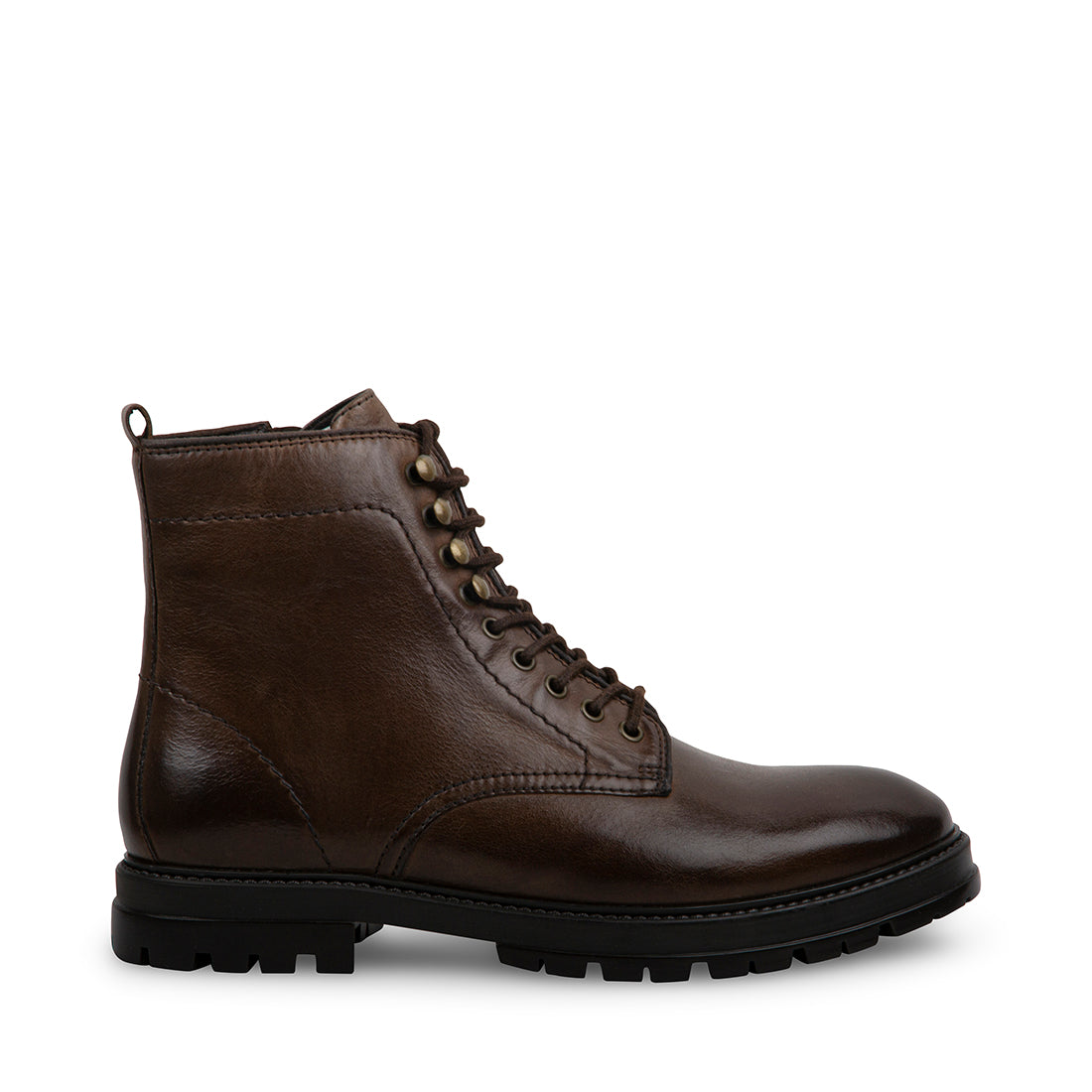 LOGAN Tan Leather Men's Boots | Men's Designer Boots – Steve Madden Canada