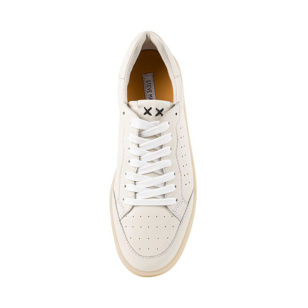 MORELLI WHITE LEATHER - Shoes - Steve Madden Canada