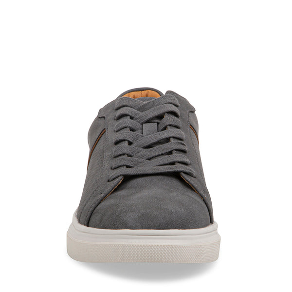 SLADE Grey Nubuck Men's Sneakers | Men's Designer Sneakers – Steve ...