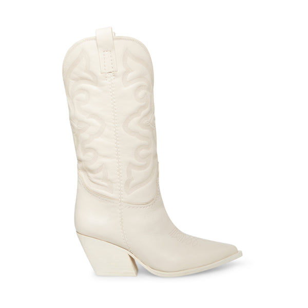 WEST WHITE LEATHER - Shoes - Steve Madden Canada