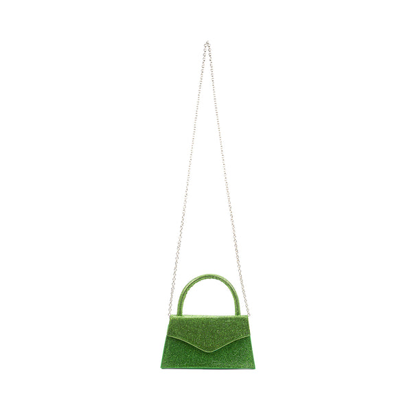 BAMINA Green Multi Rhinestone Clutches & Evening Bags | Women's ...