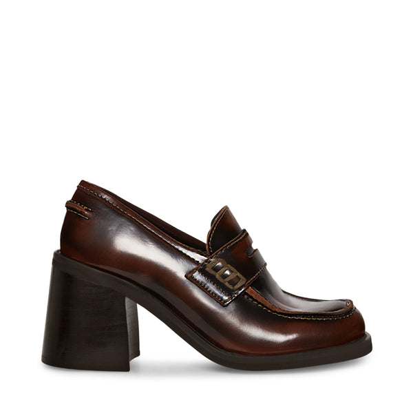 UNIVERSE BROWN LEATHER - Shoes - Steve Madden Canada