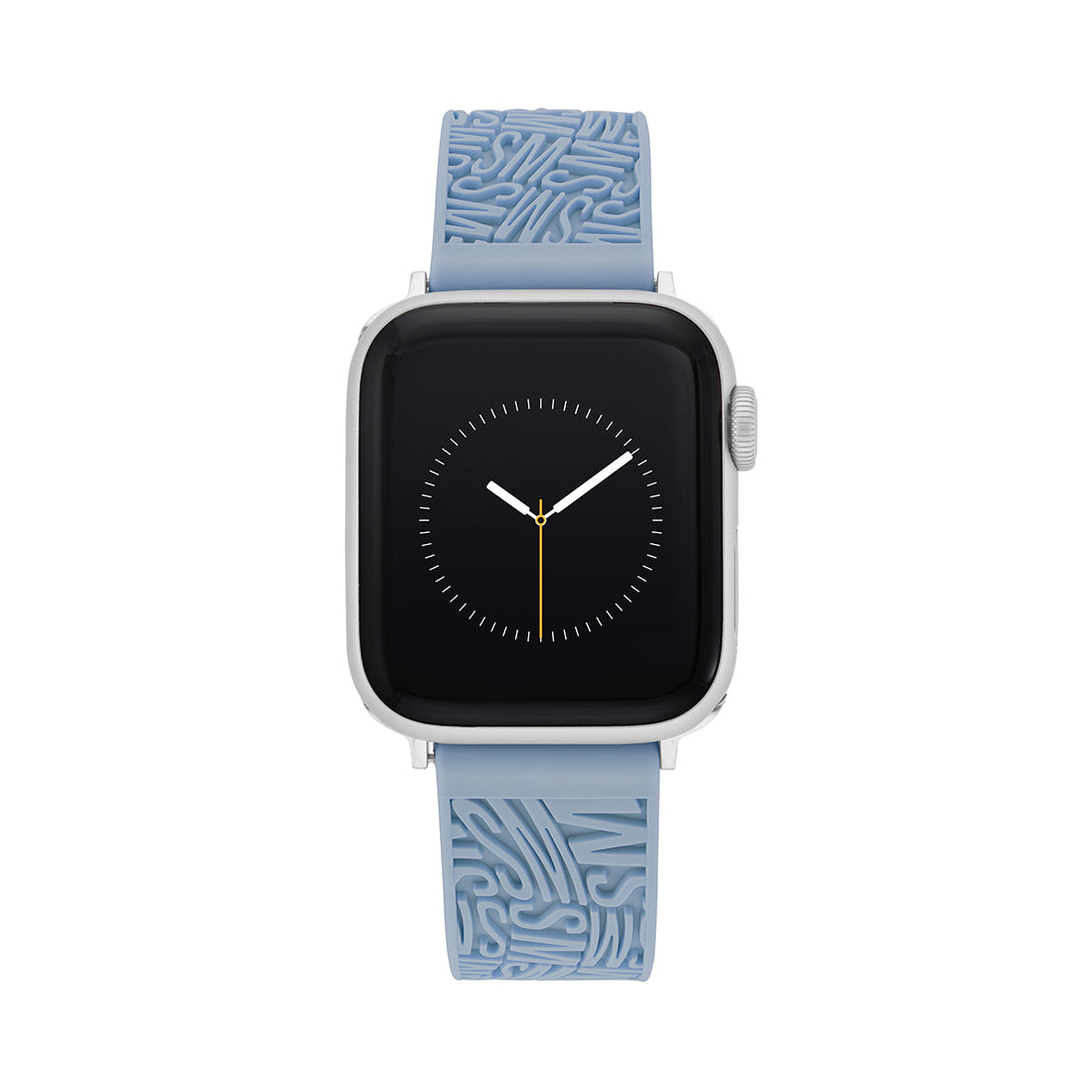 Blue Apple Watch Rubber Logo Bands 38/40/41MM
