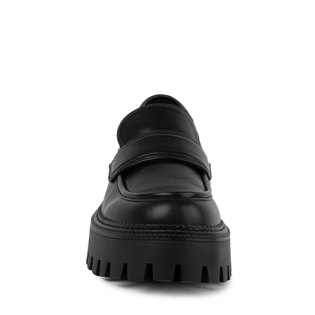 BECKIE Black Women's Loafers | Women's Designer Loafers – Steve Madden ...
